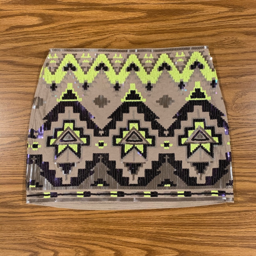 Aztec Mini Skirt